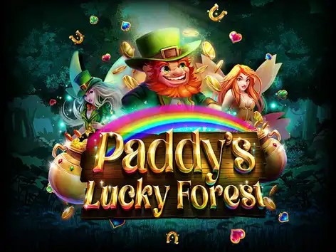 Paddy’s Lucky Forest slot logo by Jili Games at Wolfy Casino