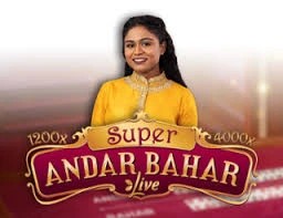 Super Andar Bahar logo by Evolution at Wolfy Casino