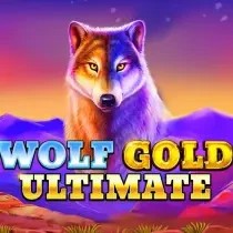 Wolf Gold Ultimate online game logo by Pragmatic Play on wolfy.casino