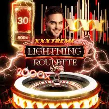 XXXtreme Lightning Roulette logo – Live Dealer by Pragmatic Play at Wolfy Casino